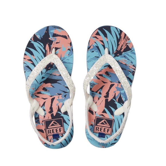 REEF KIDS Little Stargazer Prints Sandal - Girls Toddler size 3 / size 4 - Picture 5 of 5